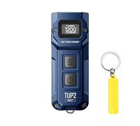 Nitecore TUP2 MCT - Porte-clés lampe torche EDC 1200 lumens étiquette (bleu)