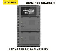 NITECORE UCN2 PRO Chargeur Double LCD Pour Canon LP-E6N