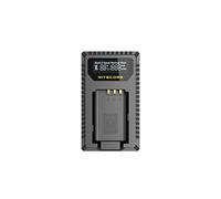Double chargeur compact Nitecore USN2 pour Sony NB B1X avec indicateur + USB