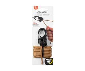 NiteIze CamJam Tendeur de Cordon Unisexe pour Adulte Noir XT