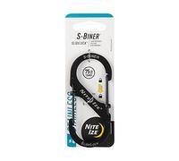Nite Ize Mousqueton S-Biner Slidelock Taille 4 Double 9 cm Noir