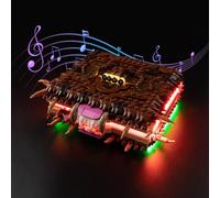Nitemode Compatible avec Lego Monster Book of Monsters 76449, mis à niveau avec les accessoires d'éclairage de bande sonore du film original, sans modèle (version sonore)