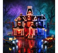 Nitemode Kit d'éclairage compatible avec Lego Stranger Things : The Creel House 11370 | Contrôle tactile amélioré et accessoires d'éclairage faciles à installer (ensemble 11370 non inclus)