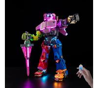 Nitemode Kit d'éclairage LED compatible avec Lego Fortnite Mecha Team Leader 77078, luminosité améliorée, accessoires d'éclairage réglables (sans modèle)