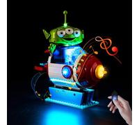 Nitemode Kit son et lumière compatible avec Lego Alien avec Pizza Planet Rocket Ride 43307 | Effets sonores et lumineux thématiques sélectionnés améliorés (ensemble 43307 non inclus)