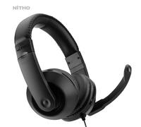 Nitho - Casque de jeu stéréo filaire NX100 Noir pour PC, PS4/PS5, Xbox, Nintendo Switch