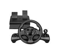 NITHO Drive Pro V16 Volant avec Levier de Vitesses et Pédales, Volant de Course pour PC, PS4, PS3, Xbox One, Xbox Series X/S, Switch, Volant de Jeu à 270 Degrés avec Double Vibration - Programmable