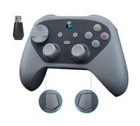 NITHO KARMA Manette Sans Fil Compatible avec Switch, Switch 2, PC, iOS & Android, Gamepad avec Gâchettes à Effet Hall, Macro, Gyroscope à 6 Axes, Double Vibration & Turbo - Gris