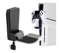 NiTHO Mini Chargeur Pliable pour Console PS5 Slim, Compatible avec Manettes PS5 Standard et Edge, Station de Charge Verticale USB-C pour Play 5 Slim Console