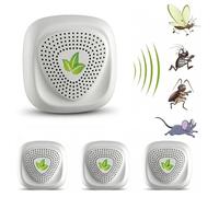 Nitoer Répulsif à ultrasons, répulsif électronique d'intérieur pour souris, cafards, fourmis, mouches, moustiques, rongeurs, sans danger pour les animaux domestiques et les humains