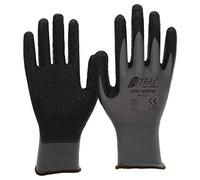 Nitras 3520 Nylotex Nylon Latex Gant de travail, gris / noir, taille 10 / xxl