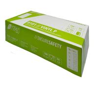 NITRAS® 8101 Gants unisexes à usage unique transparents taille M 100 pces