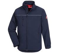 Nitras Motion Tex Light 7151 Veste softshell coupe-vent pour le travail Bleu foncé Taille S