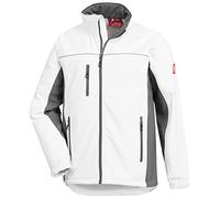 NITRAS Motion Tex Light 7153 Veste softshell - veste coupe-vent pour le travail - blanc - 5XL