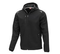 Nitras MOTION TEX LIGHT 7195 Veste coupe-vent de travail - Veste de pluie en softshell - Veste d'extérieur pour le travail - Noir