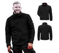 NITRAS Motion Tex Plus 7040 Veste polaire - veste d'extérieur coupe-vent pour le travail - noir - 4XL