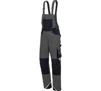 NITRAS MOTION TEX PLUS, salopette, gris / noir, OEKO-TEX gris / noir Gr. : 52