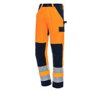 Nitras Motion Tex Viz Pantalon de sécurité polyester/coton