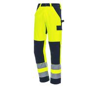 Nitras Motion Tex Viz Pantalon de sécurité polyester/coton
