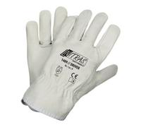 NITRAS NITRAS Gants Driver Taille 9 gris cuir pleine fleur bovin EN 388 EPI II Quantité:12