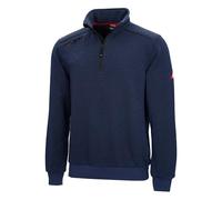 NITRAS Pull Homme avec Col à Fermeture Éclair - Sweat Hommes - Manches Longues - Idéal pour l’Hiver - il est Chaud - Confortable et Respirant