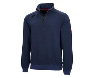 NITRAS Pull Homme avec Col à Fermeture Éclair - Sweat Hommes - Manches Longues - Idéal pour l’Hiver - il est Chaud - Confortable et Respirant
