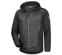 Nitras Veste pour homme - Veste demi-saison - Veste matelassée avec stretch, Noir , 5XL