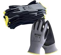 Nitrex 270E Gants de travail - Résistant à l'abrasion avec doublure en polyester et paume en mousse de nitrile Meilleure adhérence, protection mécanique et industrielle - 10 paires - Taille 9