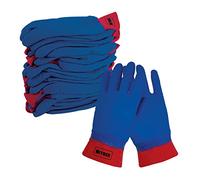 NITREX Unigloves 275BG Gants de manutention réutilisables avec revêtement en latex et traitement anti-odeurs Bleu