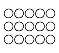 Nitrile Rubber O Rings 5mm Diameter | 15Pcs Round Motor Belt for Mechanical Equipment/Transmission Parts | Low Noise & Slip Prevention | Robust Cold Tolerant (5405-0005-0174)