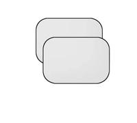 NITRIMS Pare-Soleil De Voiture Protection UV Tissu Réfléchissant Pare-Soleil pour Fenêtre Avant Arrière Pare-Soleil pour Fenêtre Arrière Chaussette Vitre Voiture(Rear 2pcs)