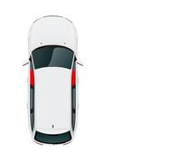 NITRIMS pour Focus Hatchback MK2 2004-2010 2e Génération Pare-Soleil Magnétique Personnalisé Vitre Voiture Chaussette Vitre Voiture(2PCS Rear)