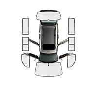NITRIMS pour VW pour Transporter pour Caravelle pour Multivan pour Doubleback T5 2003~2015 Pare-Soleil Intégral Pare-Soleil Voiture Compatible avec Chaussette Vitre Voiture(All Sunshades SWB)