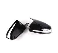 NITRIMS rétroviseur extérieur Accessoires de Voiture pour Benz pour BCES pour CLS pour GLA pour GLC W205 boîtier de rétroviseur Couvercle de rétroviseur Coque de rétroviseur(Black)