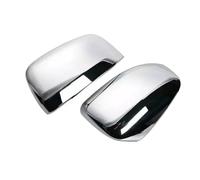 NITRIMS rétroviseur extérieur Coque de rétroviseur latéral chromée ABS pour Jeep pour Grand pour Cherokee pour Dodge pour Durango 2011-2020 Coque de rétroviseur