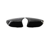 NITRIMS rétroviseur extérieur Coque de rétroviseur pour Infiniti M37 M56 Q50 Q60 Q70 QX30 2014-2020 OEM 963744GA0H 963734GA0H Coque de rétroviseur(Bright Black)
