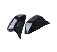 NITRIMS rétroviseur extérieur Coque de rétroviseur pour Infiniti M37 M56 Q50 Q60 Q70 QX30 2014-2020 OEM 963744GA0H 963734GA0H Coque de rétroviseur(Carbon Black)