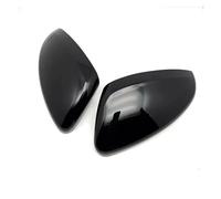 NITRIMS rétroviseur extérieur Couvercle de rétroviseur latéral de Rechange résistant à l'usure pour Peugeot 308 2014-2022 Coque de rétroviseur(Black)