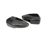 NITRIMS rétroviseur extérieur Pièces de Rechange pour Ford pour Kuga Escape 2013-2018 et pour Focus MK3 US 2012-2018 Coque de rétroviseur(Carbon Look)