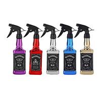 NITRIP 500ml Coiffure Spray Bouteille Salon Barber Outils De Cheveux Maison Jardinage Pulvérisateur D'eau(Rose rouge)