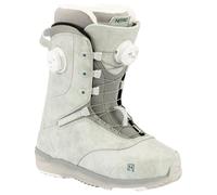 Nitro - Boots de snowboard all-mountain - Crown Boa Light Grey pour Femme - Taille 41 1/3 - Gris Gris 41 1/3