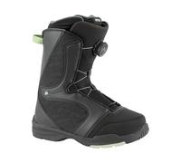 Nitro - Boots de snowboard all-mountain - Flora Boa Black Mint 2024 pour Femme - Taille 37 1/3 - Noir Noir 37 1/3