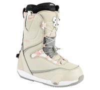 Nitro - Boots de snowboard freeride/all-mountain - Cave Tls Step On Sand Rose pour Femme - Taille 38 2/3 - Beige Beige 38 2/3
