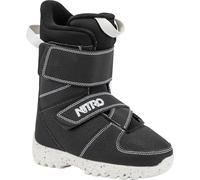 Nitro Bottes de Snowboard Unisexes pour Jeunes Rover, Noir, MP 19 // EU 30 2/3 // US 1