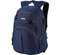 Nitro Chase Sac à dos d'écolier avec organiseur, sac à dos avec compartiment pour ordinateur portable 17 pouces, ciel nocturne, 35 l