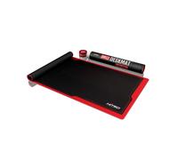 Nitro Concepts DM12 Tapis de Souris Gaming Noir/Rouge 1200x600x3mm Surface Tissu/Caoutchouc Bords Cousus NC-GP-MP-004