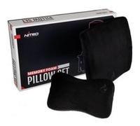 Memory Foam Set oreiller - noir / noir