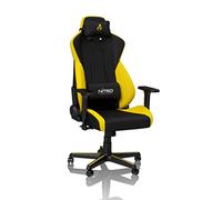 Nitro Concepts S300 Fauteuil de gaming en tissu Jaune Astral
