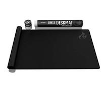 Nitro Concepts Tapis De Souris XXL 1200x600mm Bords sans Franges Tapis de Souris Gamer Large en Microfibre Tapis Souris Ergonomique Antidérapant (Noir)