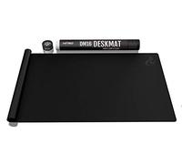NITRO CONCEPTS Tapis De Souris XXL 1600x800mm Bords sans Franges Tapis de Souris Gamer Large en Microfibre Tapis Souris Ergonomique Antidérapant (Noir)